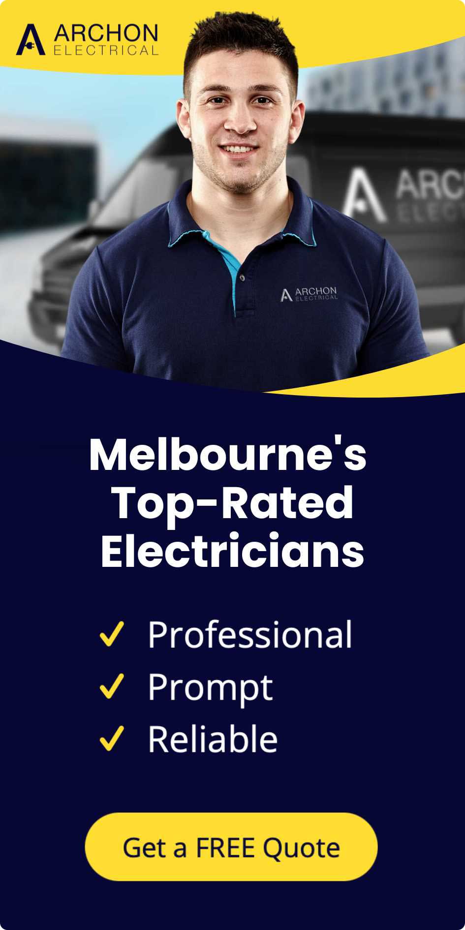 Licensed Electrician Melbourne - Archon Electrical Free Online Quote